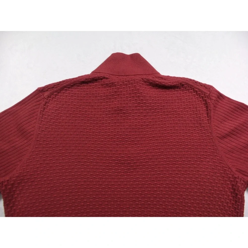 Tommy‎ Bahama Sweater Mens Size Extra Large Red Pullover Knit Mock Neck